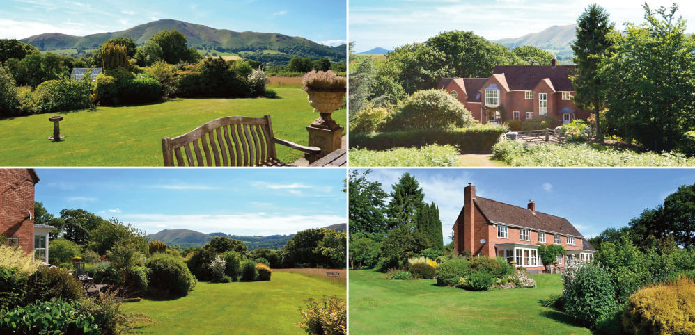 Holidays in Beautiful Grounds: The Oaks, Church Stretton, Shropshire